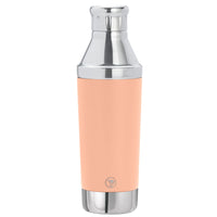 COCKTAIL SHAKER - 24OZ/700ML - BLUSH ROSE GOLD WITH POLISHED CHROME LID