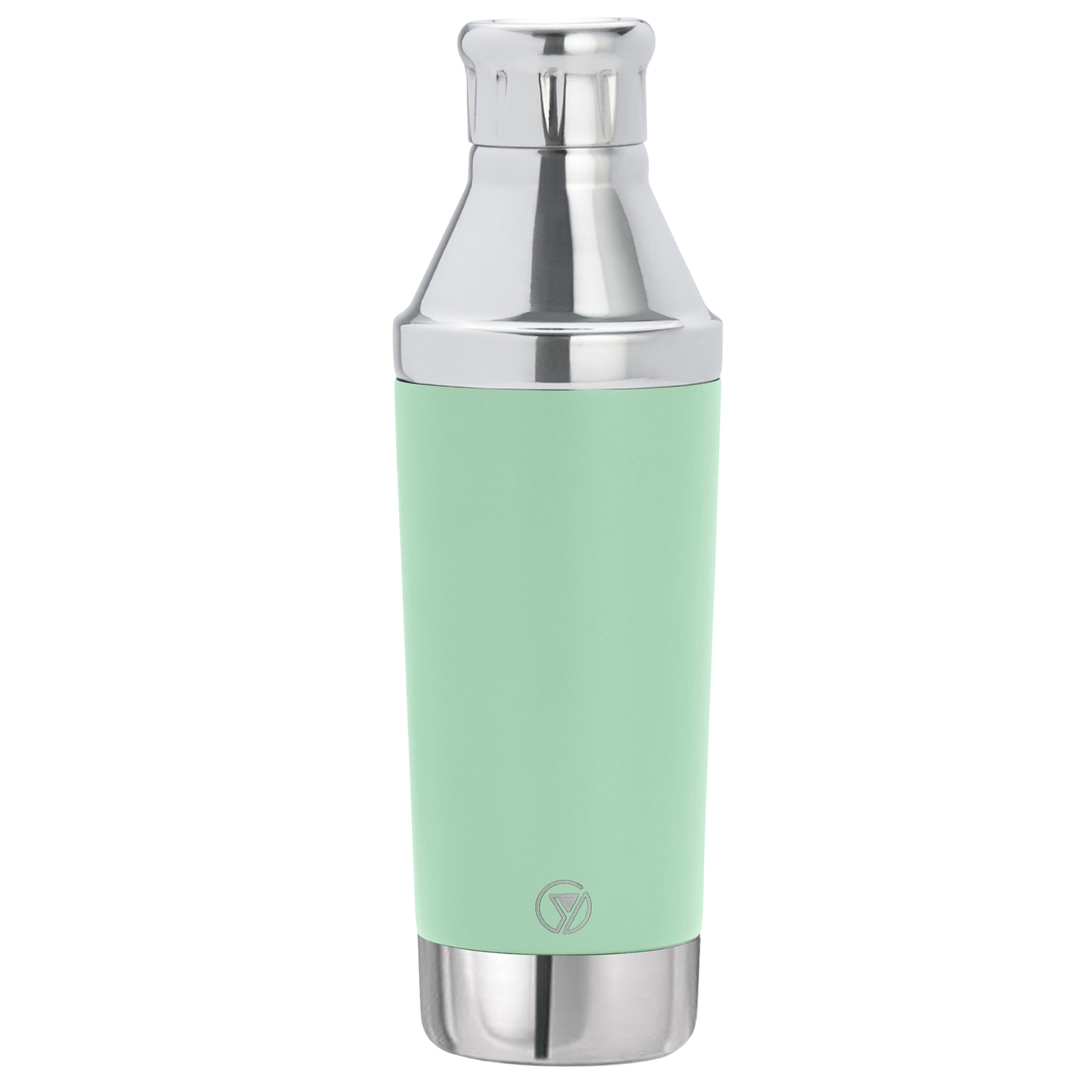 COCKTAIL SHAKER - 24OZ/700ML - MINT SPLICE WITH POLISHED CHROME LID