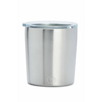 ROCKS TUMBLER - 12OZ/350ML - SILVER FOX (BRUSHED SILVER)