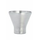 STEMLESS MARTINI TUMBLER - 8OZ/240ML - SILVER FOX (BRUSHED SILVER)