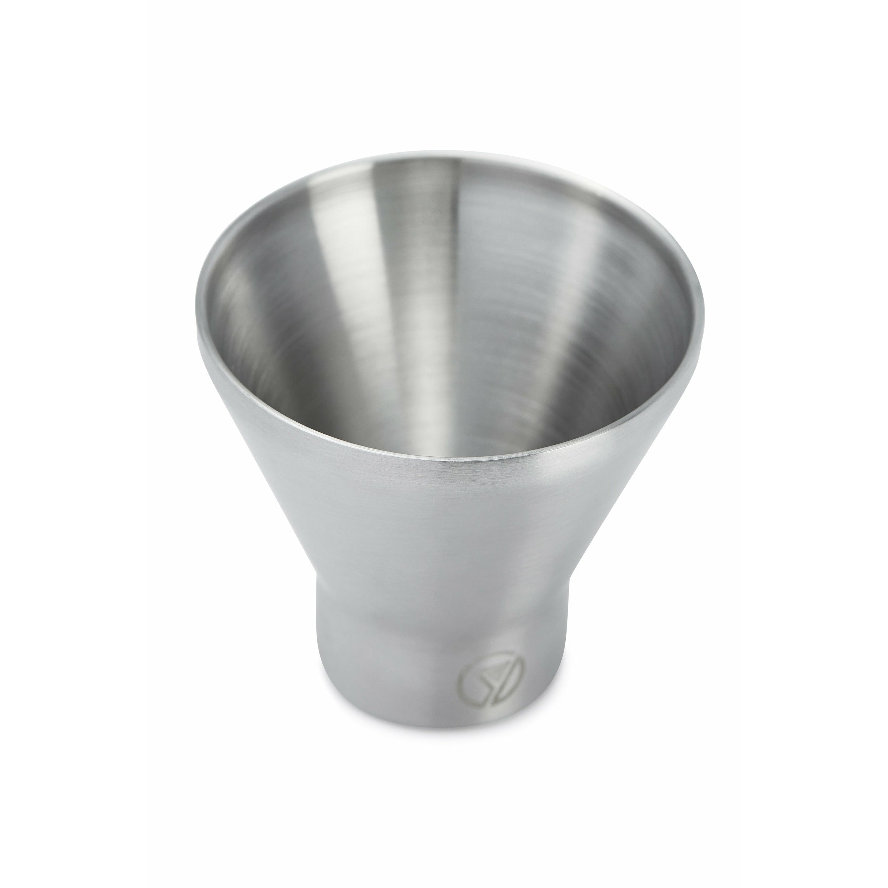 STEMLESS MARTINI TUMBLER - 8OZ/240ML - SILVER FOX (BRUSHED SILVER)