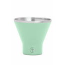 STEMLESS MARTINI TUMBLER - 8OZ/240ML - MINT SPLICE